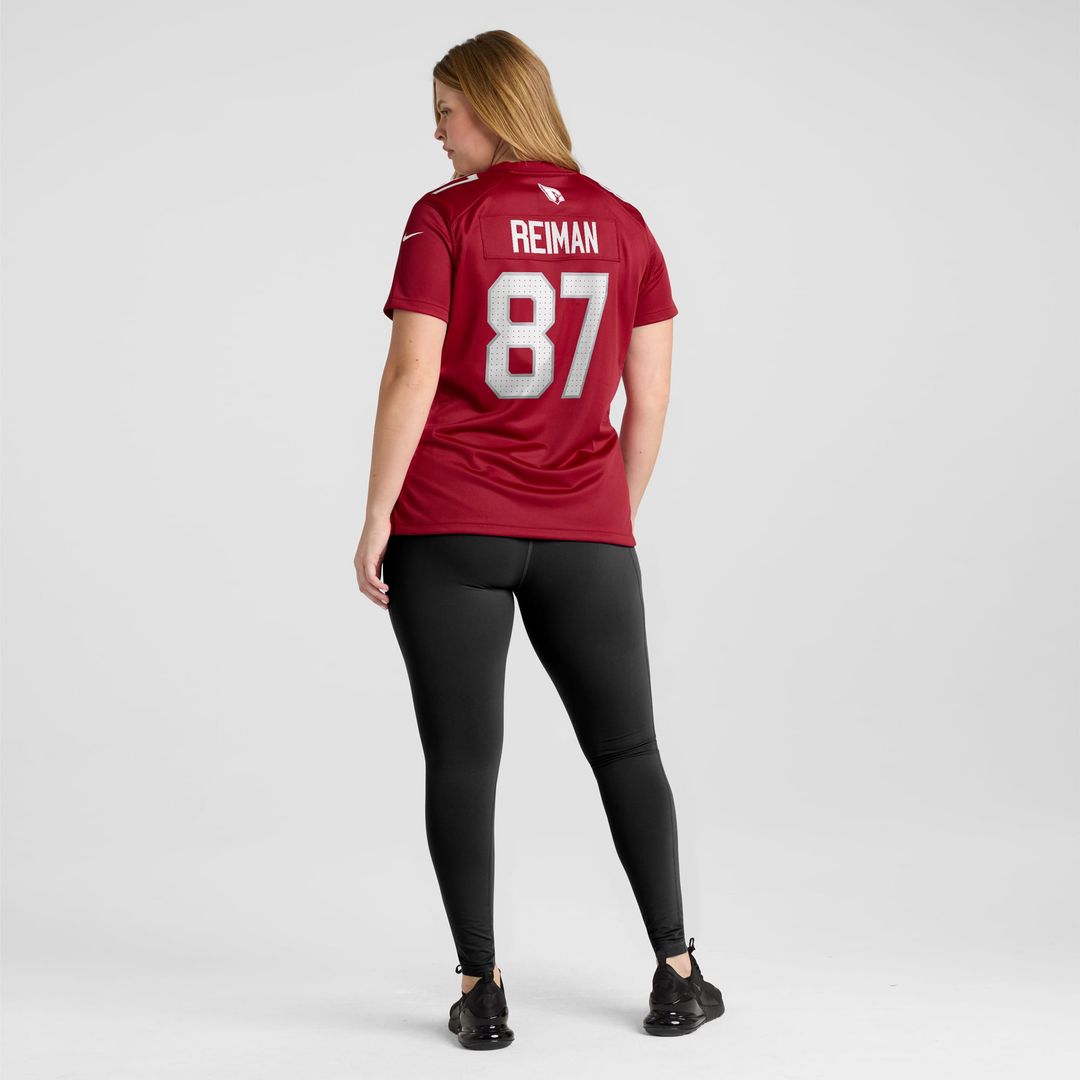 Women's Nike Arizona Cardinals Tip Reiman Cardinal Game NFL Jersey