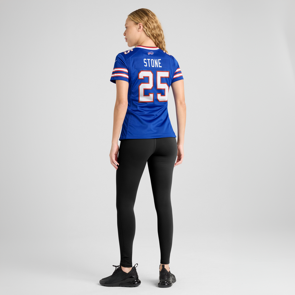 Women's Nike Buffalo Bills Geno Stone Royal Team Game NFL Jersey