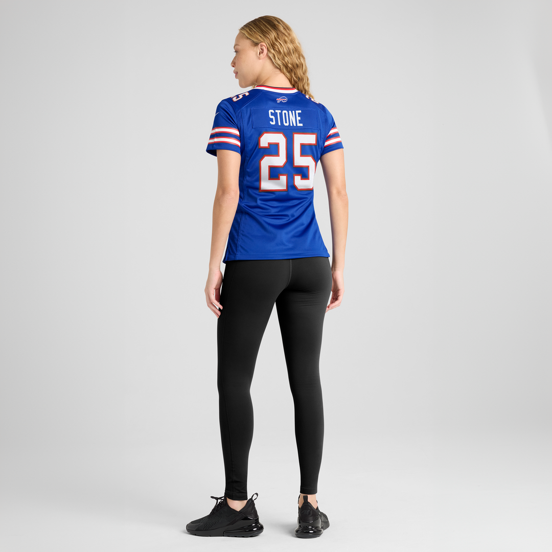 Women's Nike Buffalo Bills Geno Stone Royal Team Game NFL Jersey
