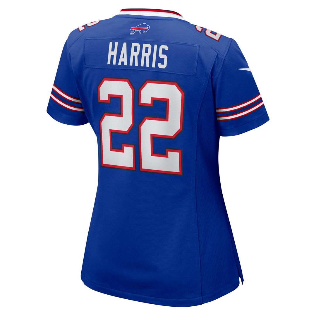 Women's Nike Buffalo Bills Damien Harris Royal Game Player NFL Jersey