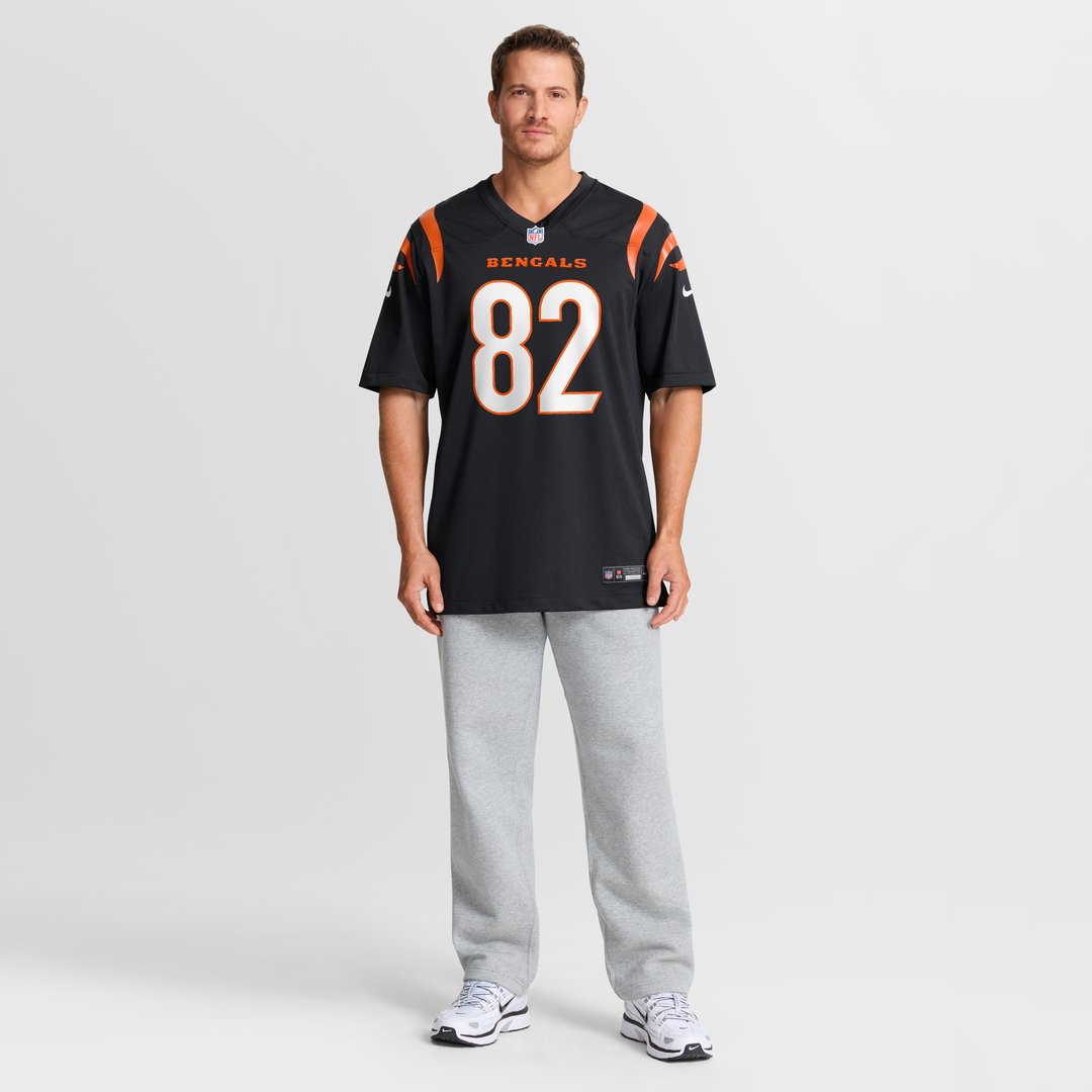 Men's Nike Cincinnati Bengals Mitchell Tinsley Black Team Game NFL Jersey