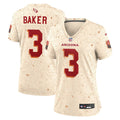 Women's Nike Arizona Cardinals Budda Baker Natural 2025 Rivalries Collection Game NFL Jersey