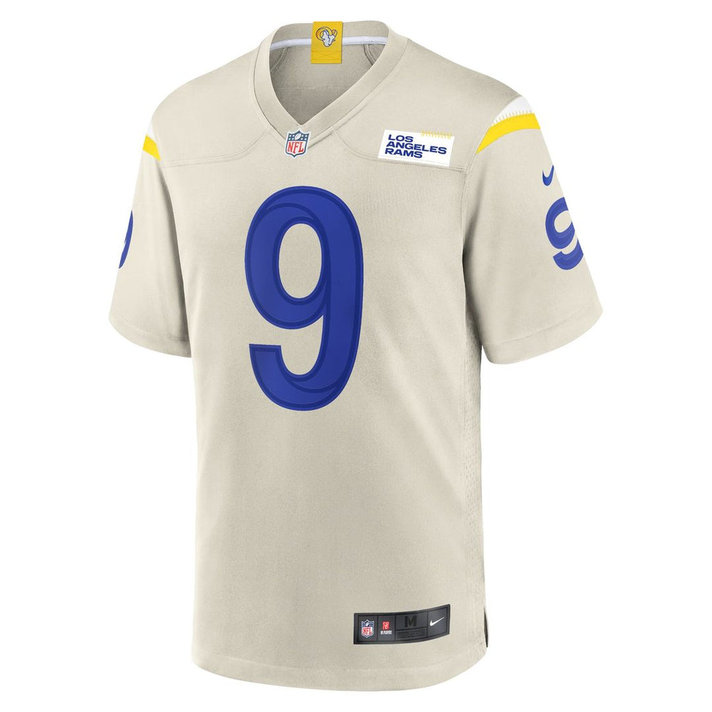 Men's Nike Los Angeles Rams Matthew Stafford White Alternate Game NFL Jersey