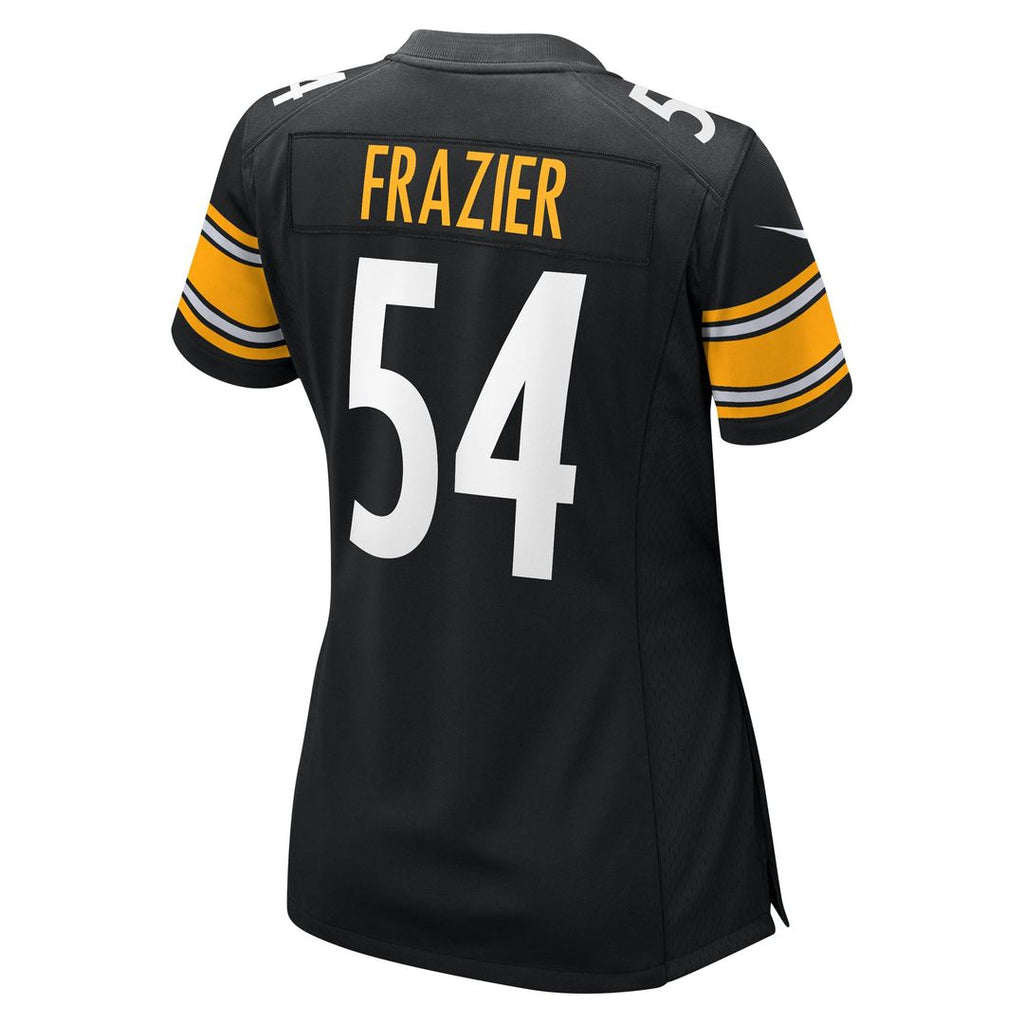 Women's Nike Pittsburgh Steelers Zach Frazier Black Game NFL Jersey