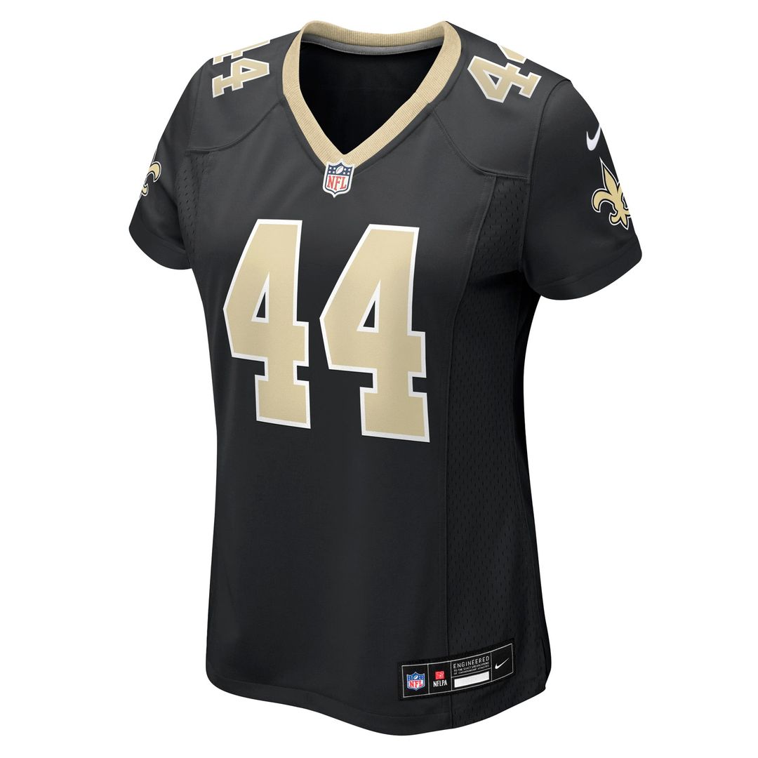 Women's Nike New Orleans Saints Isaiah Stalbird Black Team Game NFL Jersey