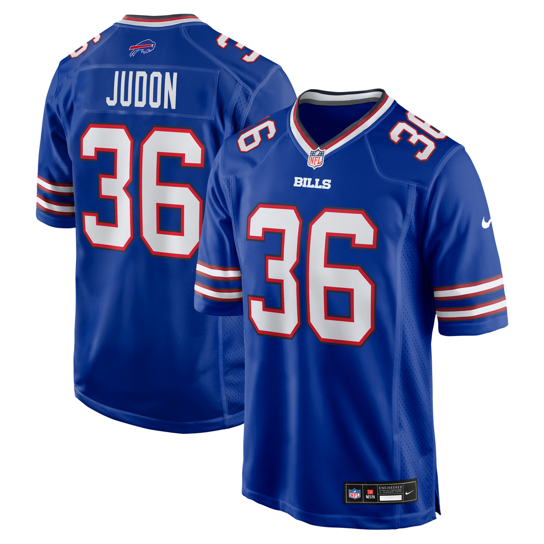 Men's Nike Buffalo Bills Matthew Judon Royal Team Game NFL Jersey