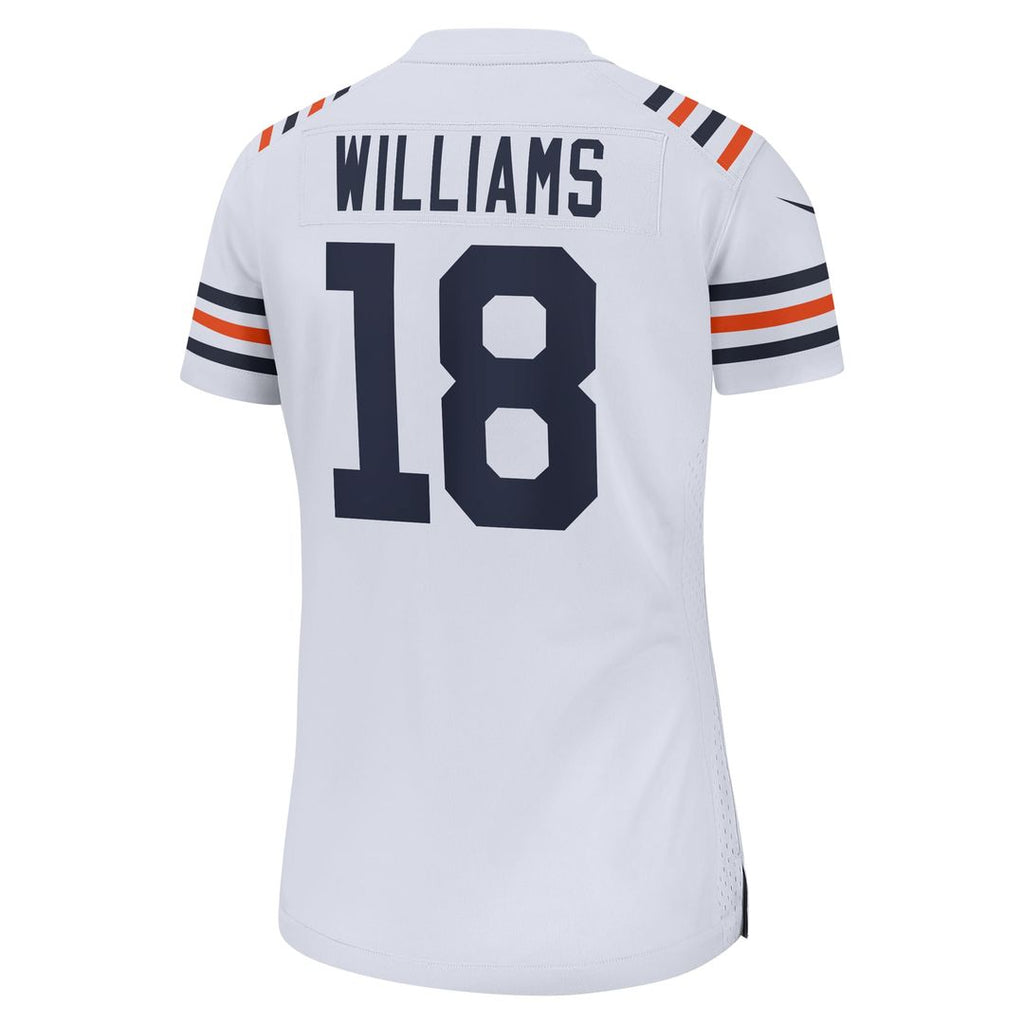 Women's Nike Chicago Bears Caleb Williams White 2nd Alternate Game Player NFL Jersey