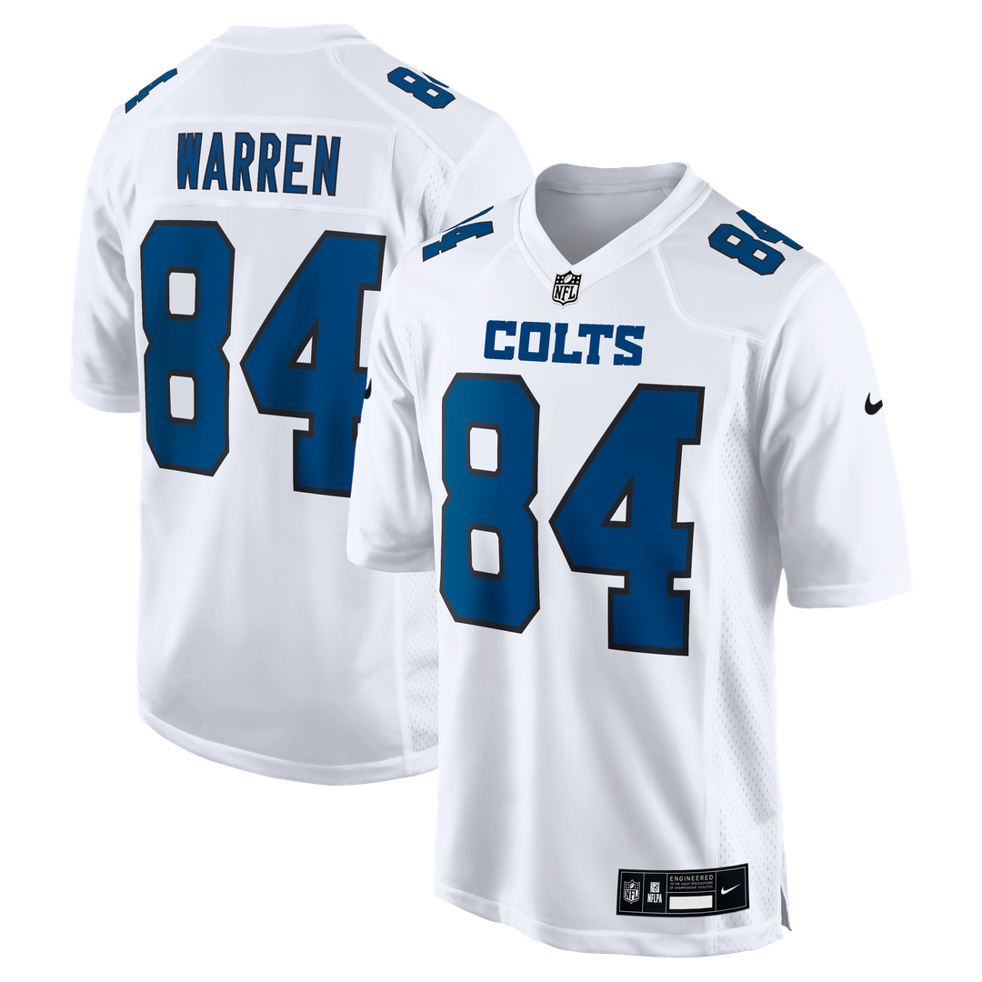 Men's Nike Indianapolis Colts Tyler Warren Tundra White Fashion Game NFL Jersey