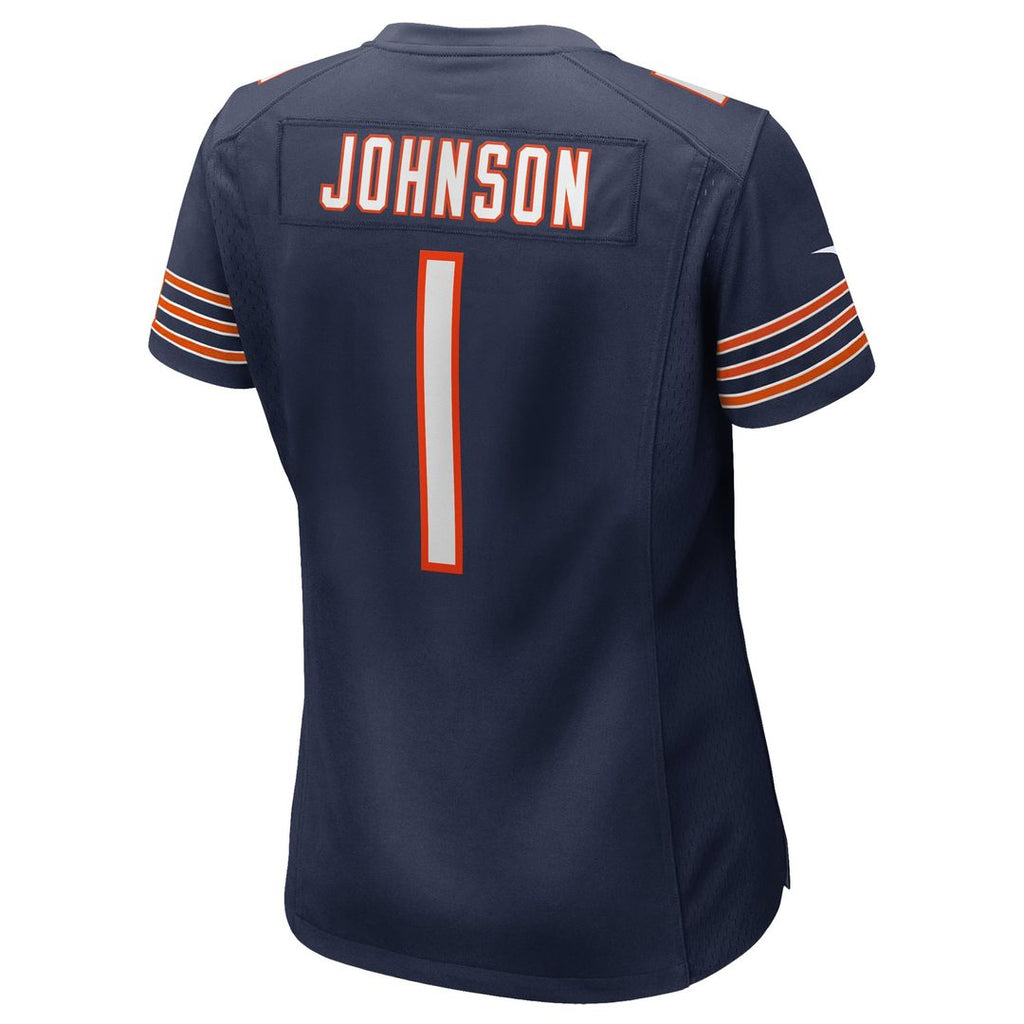 Women's Nike Chicago Bears Jaylon Johnson Navy Game NFL Jersey