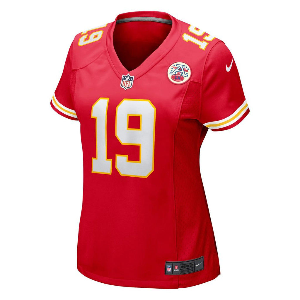 Women's Nike Kansas City Chiefs Kadarius Toney Red Game Player NFL Jersey