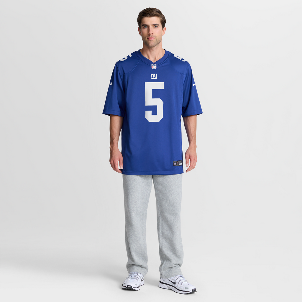 Men's Nike New York Giants Kayvon Thibodeaux Royal Player Game NFL Jersey