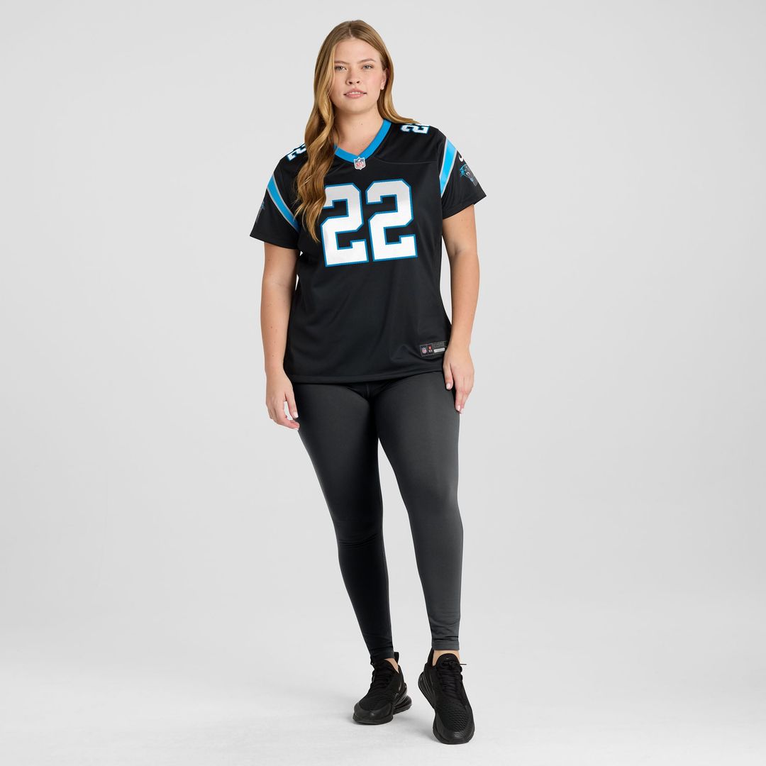 Women's Nike Carolina Panthers Lathan Ransom Black Team Game NFL Jersey