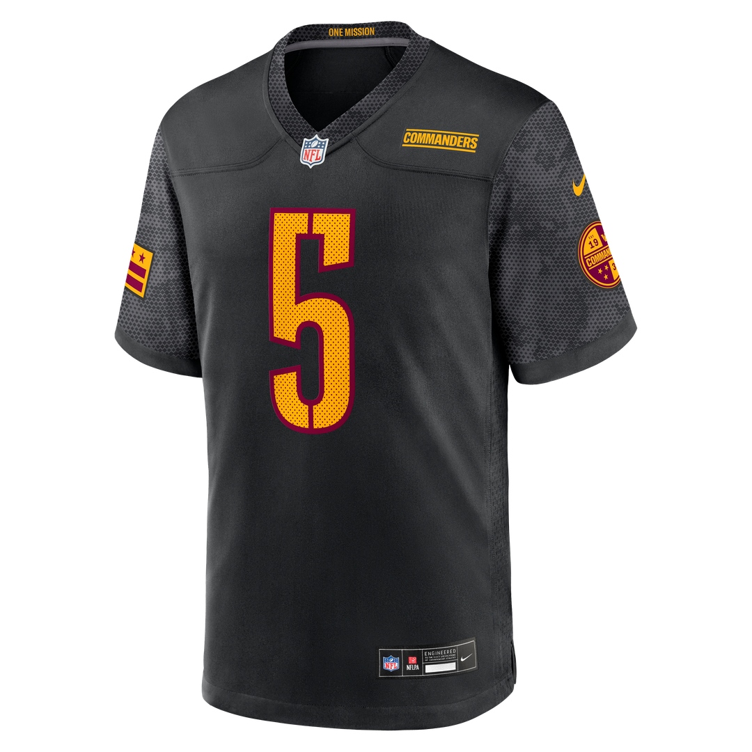 Men's Nike Washington Commanders Jayden Daniels White Player Game NFL Jersey