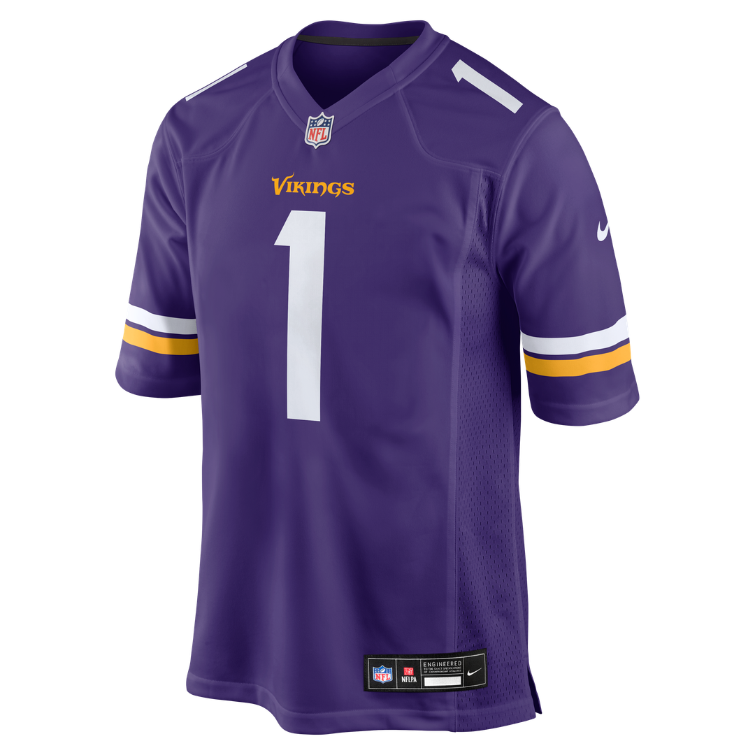 Men's Nike Minnesota Vikings Kyler Murray Purple Game NFL Jersey