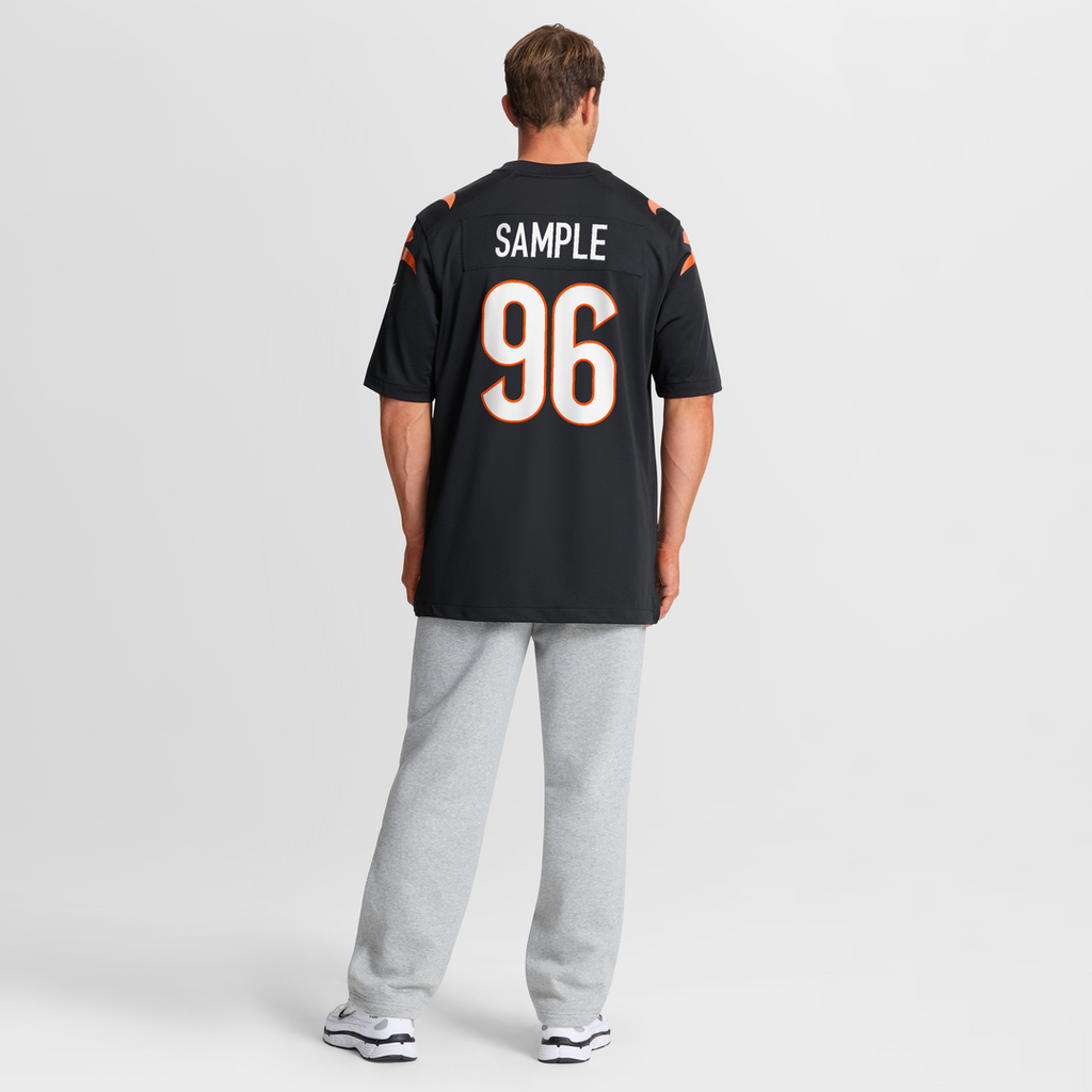 Men's Nike Cincinnati Bengals Cam Sample Black Game NFL Jersey