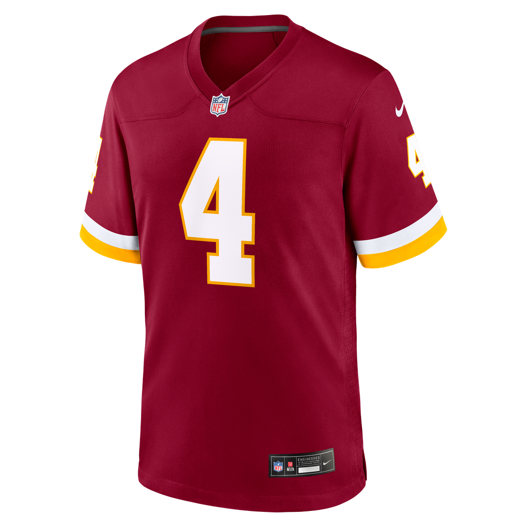 Men's Nike Washington Commanders Frankie Luvu Black Hail Raiser Alternate Game NFL Jersey