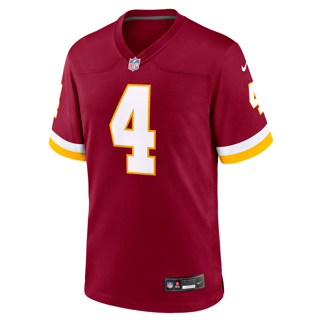 Men's Nike Washington Commanders Frankie Luvu White Game Super Bowl Era NFL Jersey