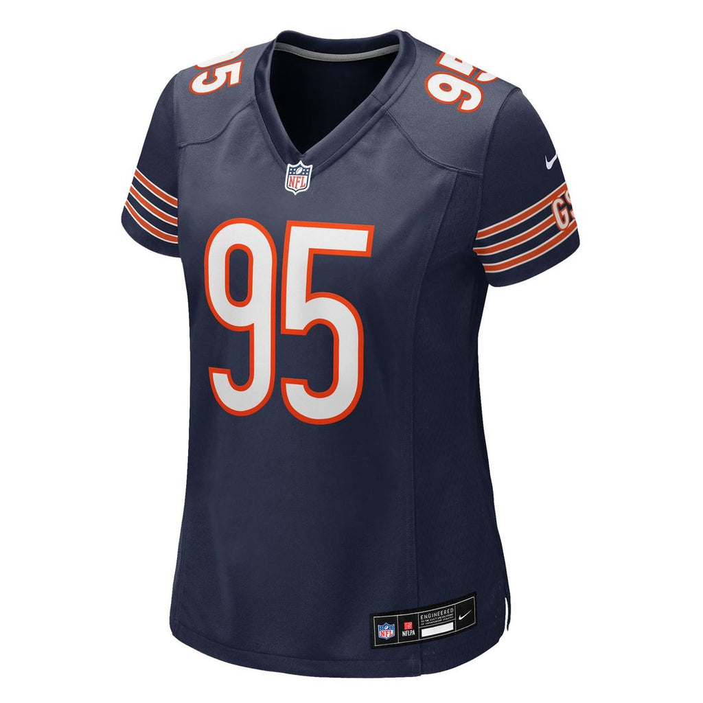 Women's Nike Chicago Bears Shemar Turner Navy Team Game NFL Jersey