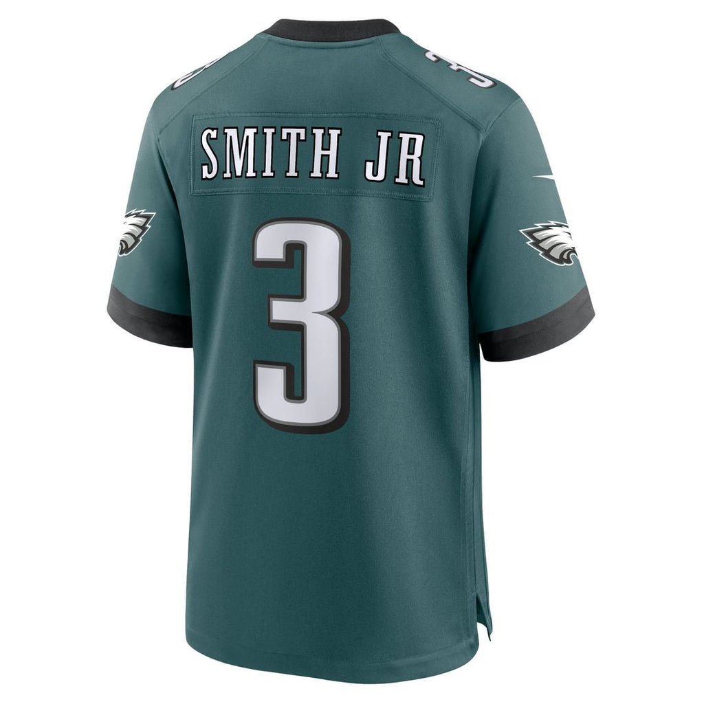 Men's Nike Philadelphia Eagles Nolan Smith Midnight Green Team Game NFL Jersey