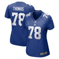 Women's Nike New York Giants Andrew Thomas Royal Game NFL Jersey