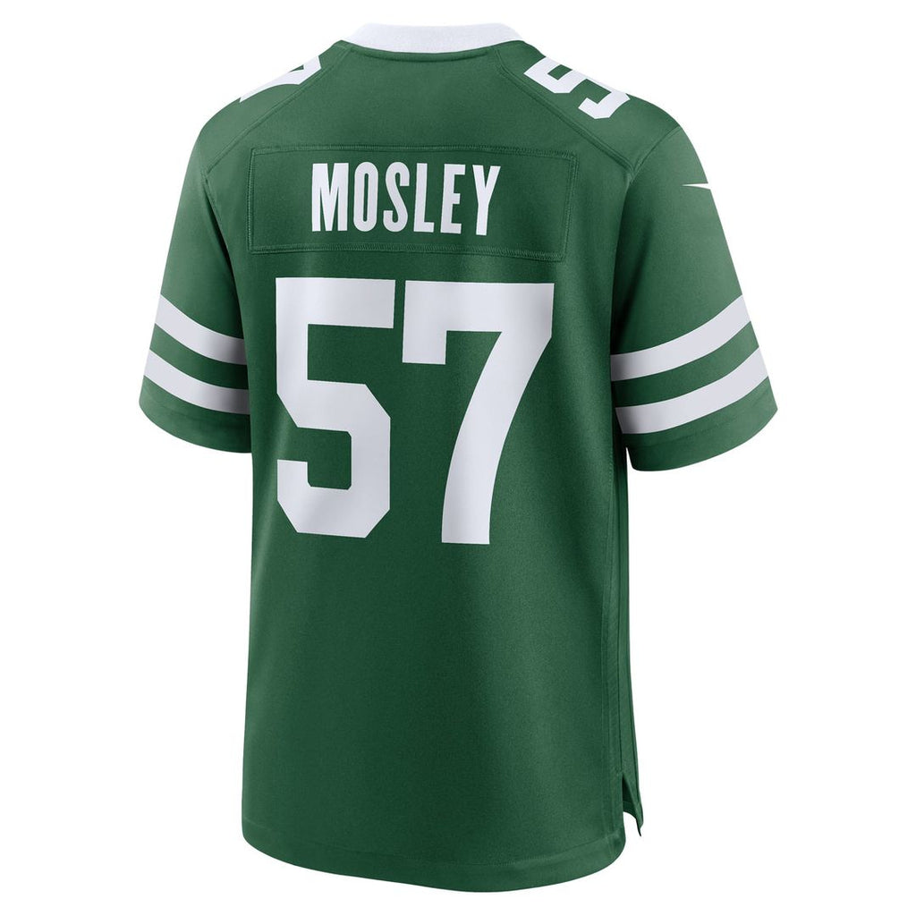 Men's Nike New York Jets C.J. Mosley White Classic Alternate Game NFL Jersey