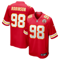 Men's Nike Kansas City Chiefs Janarius Robinson Red Team Game NFL Jersey