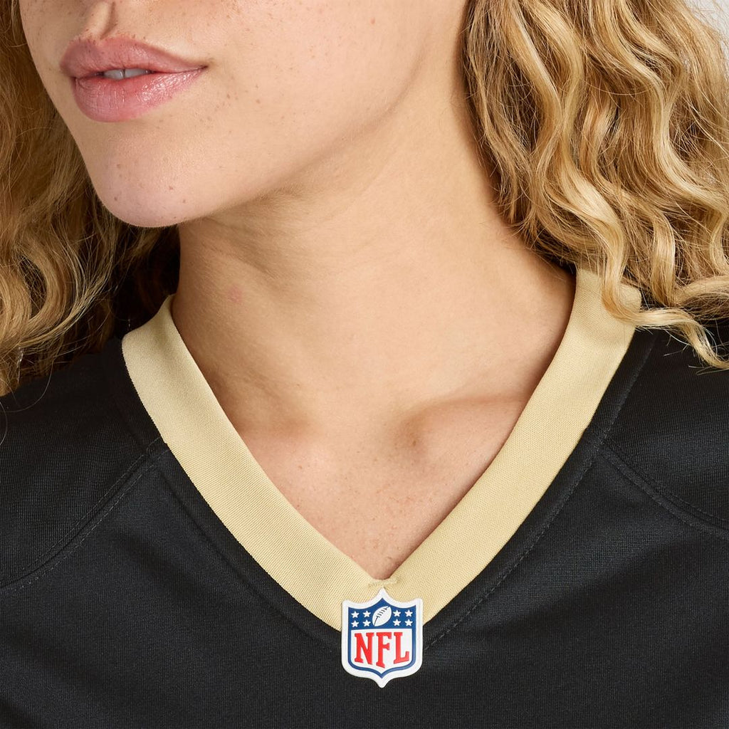 Women's Nike New Orleans Saints Tyler Shough Black Game NFL Jersey