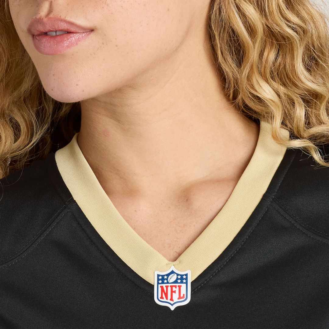Women's Nike New Orleans Saints Tyler Shough Black Game NFL Jersey