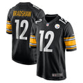 Men's Nike Pittsburgh Steelers Terry Bradshaw Black Retired Player Game NFL Jersey