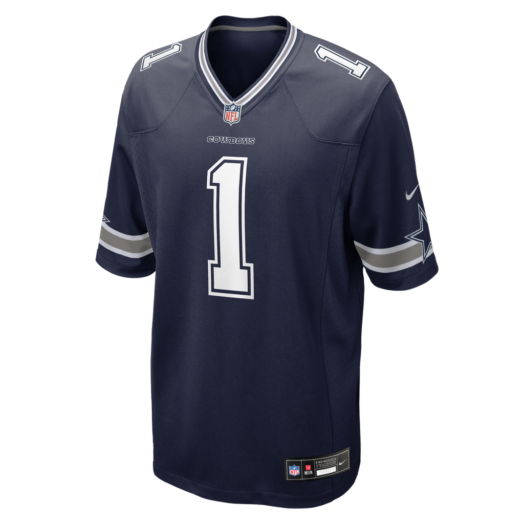Men's Nike Dallas Cowboys Malachi Lawrence White Game NFL Jersey