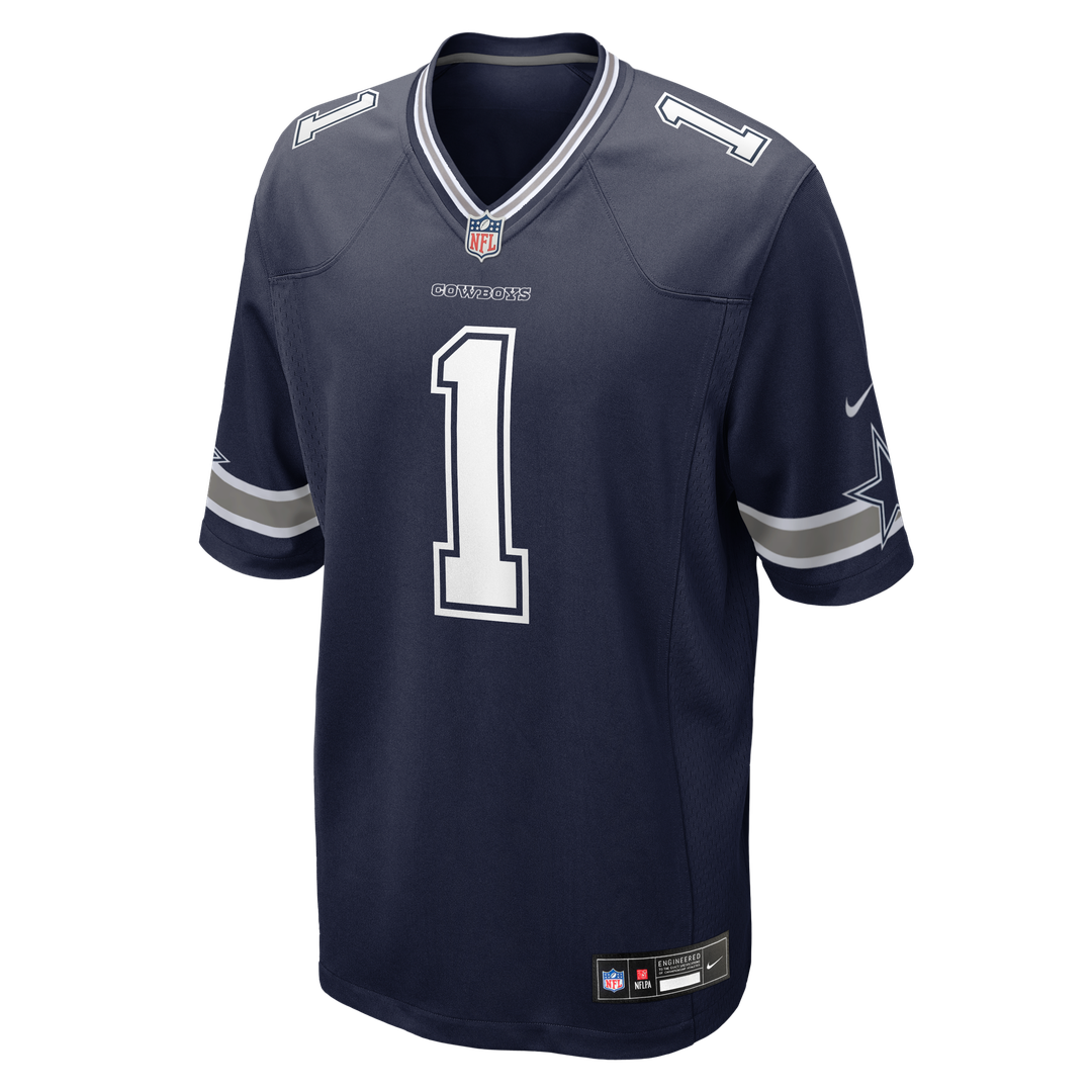 Men's Nike Dallas Cowboys Malachi Lawrence White Game NFL Jersey