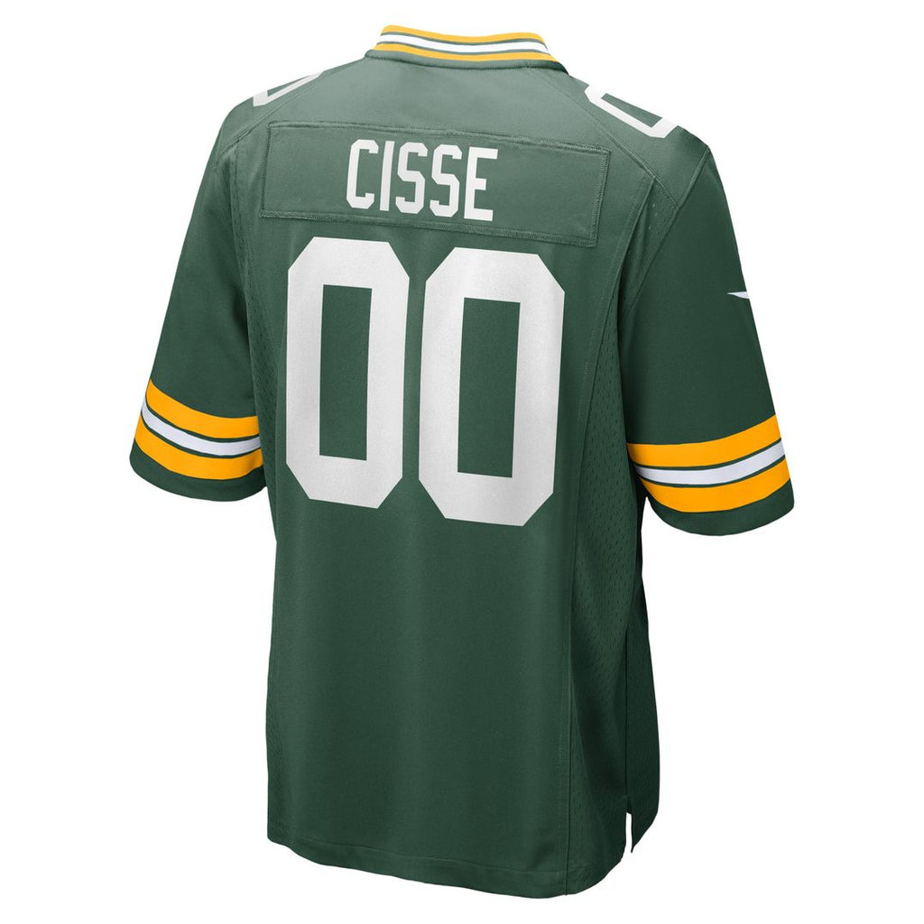 Men's Nike Green Bay Packers Brandon Cisse Green Game NFL Jersey