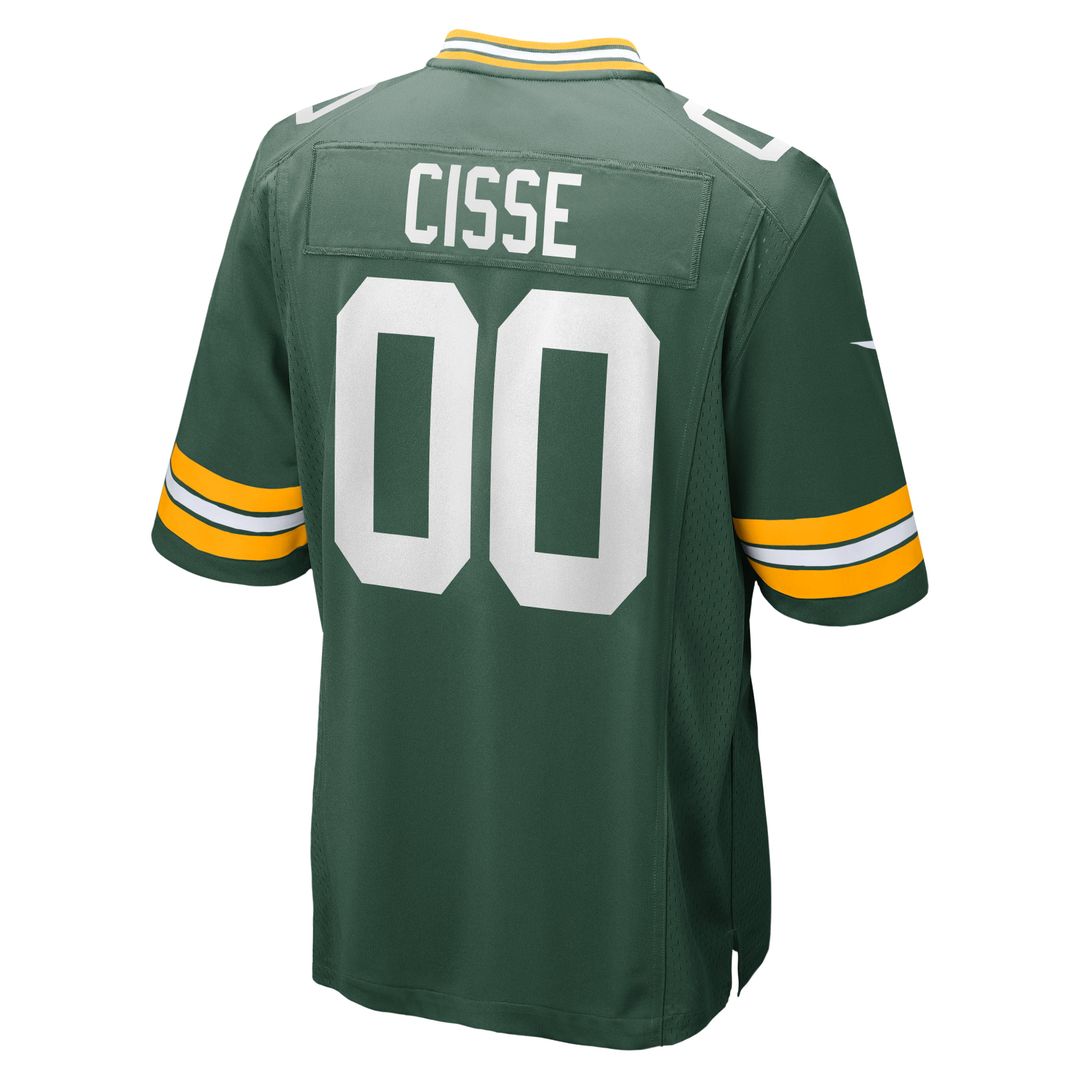 Men's Nike Green Bay Packers Brandon Cisse Green Game NFL Jersey