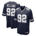 Men's Nike Dallas Cowboys Quinnen Williams Navy Team Game NFL Jersey