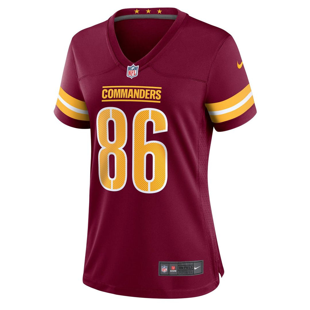 Women's Nike Washington Commanders Zach Ertz Burgundy Game NFL Jersey