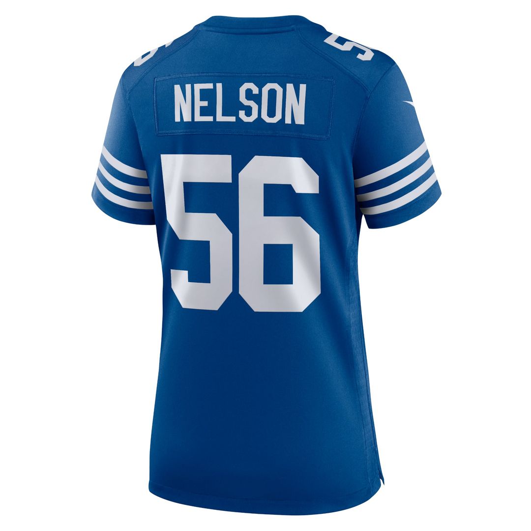 Women's Nike Indianapolis Colts Quenton Nelson Royal Alternate Game NFL Jersey