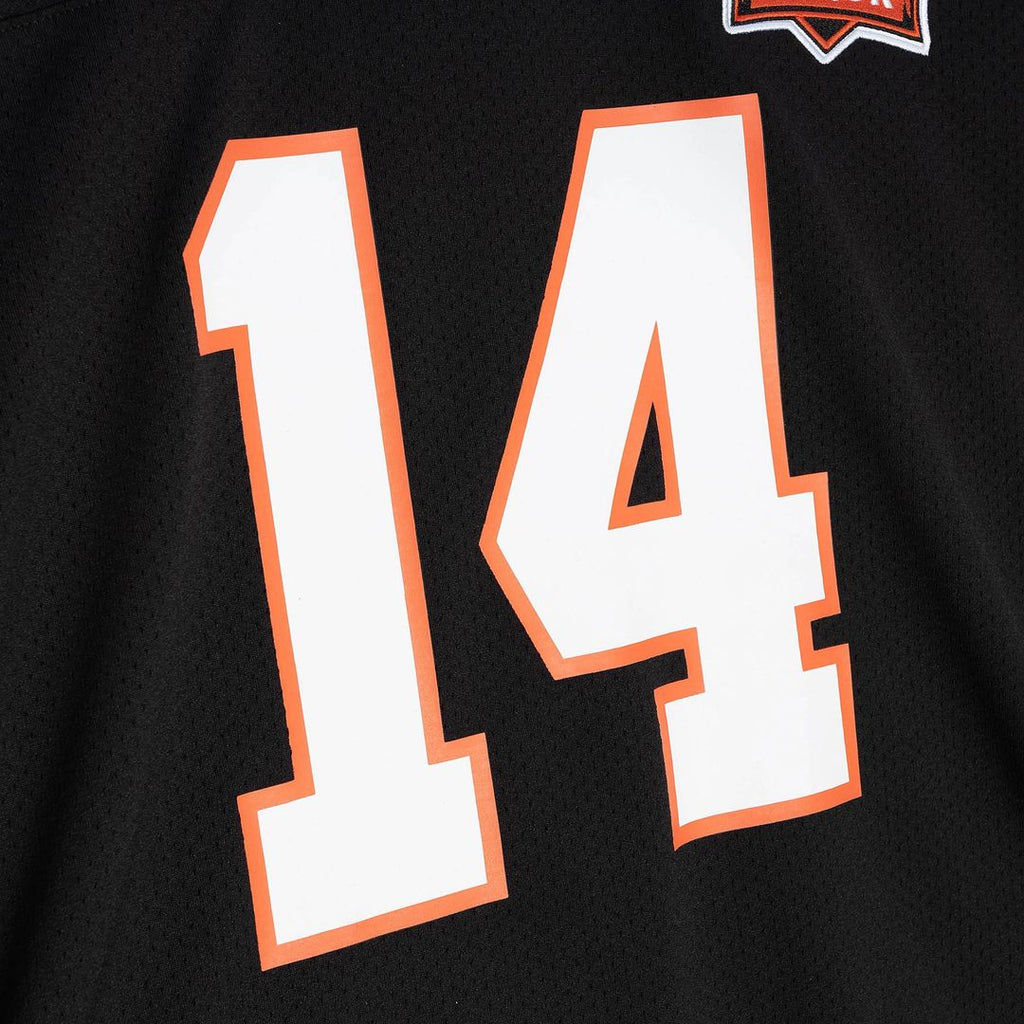 Men's Mitchell & Ness Cincinnati Bengals Ken Anderson Black 1981 Authentic Throwback Retired Player NFL Jersey