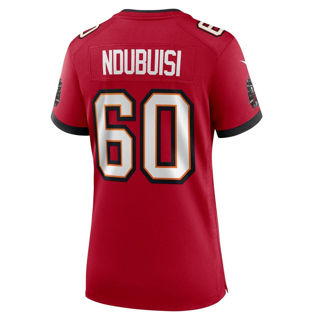 Women's Nike Tampa Bay Buccaneers Haggai Ndubuisi Red Team Game NFL Jersey