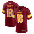 Men's Nike Washington Commanders Tyler Owens Burgundy Team Game NFL Jersey