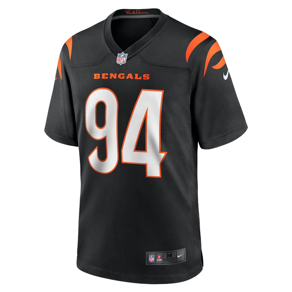 Men's Nike Cincinnati Bengals Sam Hubbard Black Player Game NFL Jersey