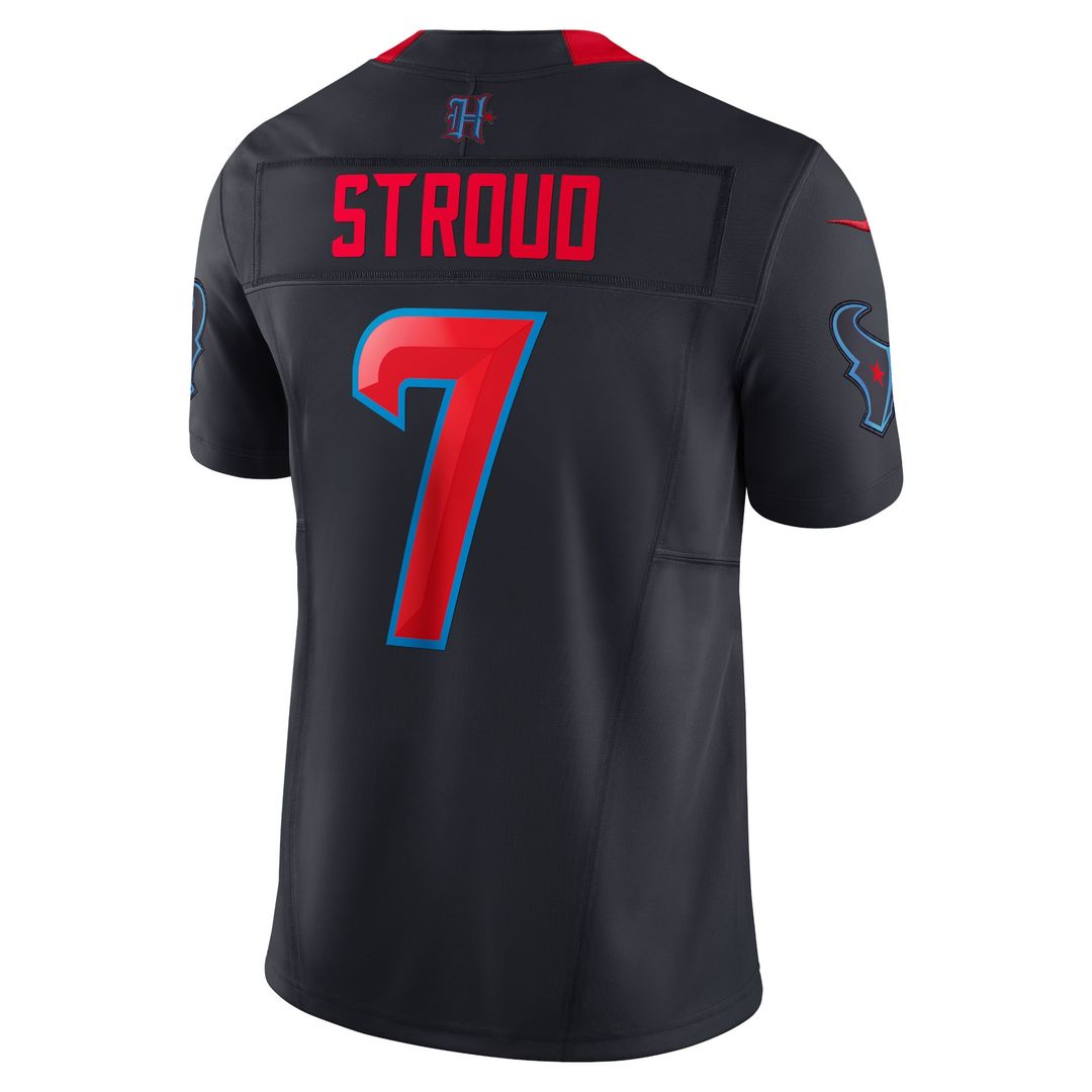 Men's Nike Houston Texans C.J. Stroud Red Alternate Vapor F.U.S.E. Limited NFL Jersey