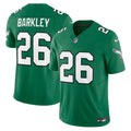 Men's Nike Philadelphia Eagles Saquon Barkley Kelly Green Alternate Vapor F.U.S.E. Limited NFL Jersey
