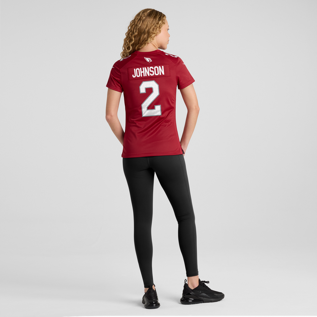 Women's Nike Arizona Cardinals Will Johnson Cardinal Team Game NFL Jersey