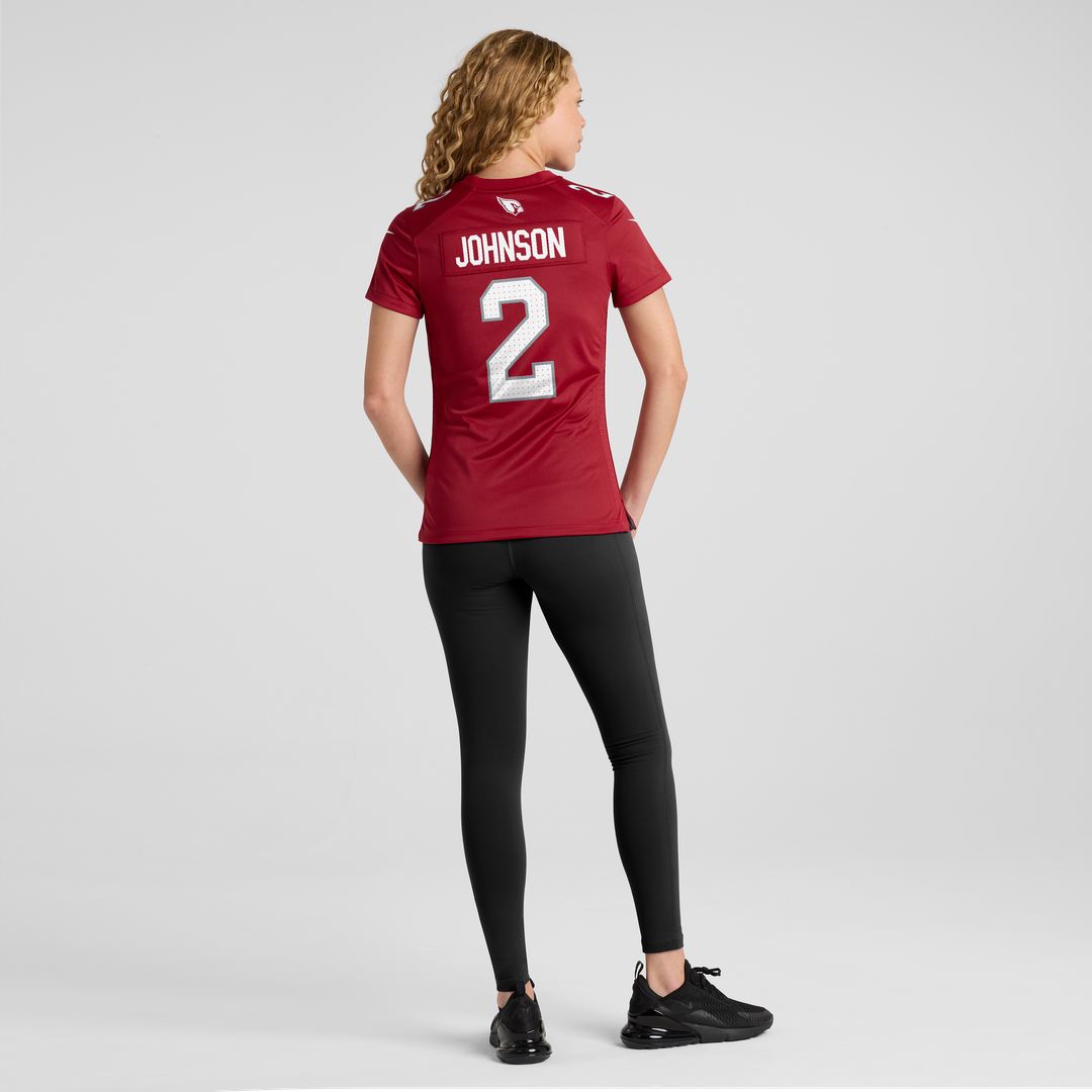 Women's Nike Arizona Cardinals Will Johnson Cardinal Team Game NFL Jersey