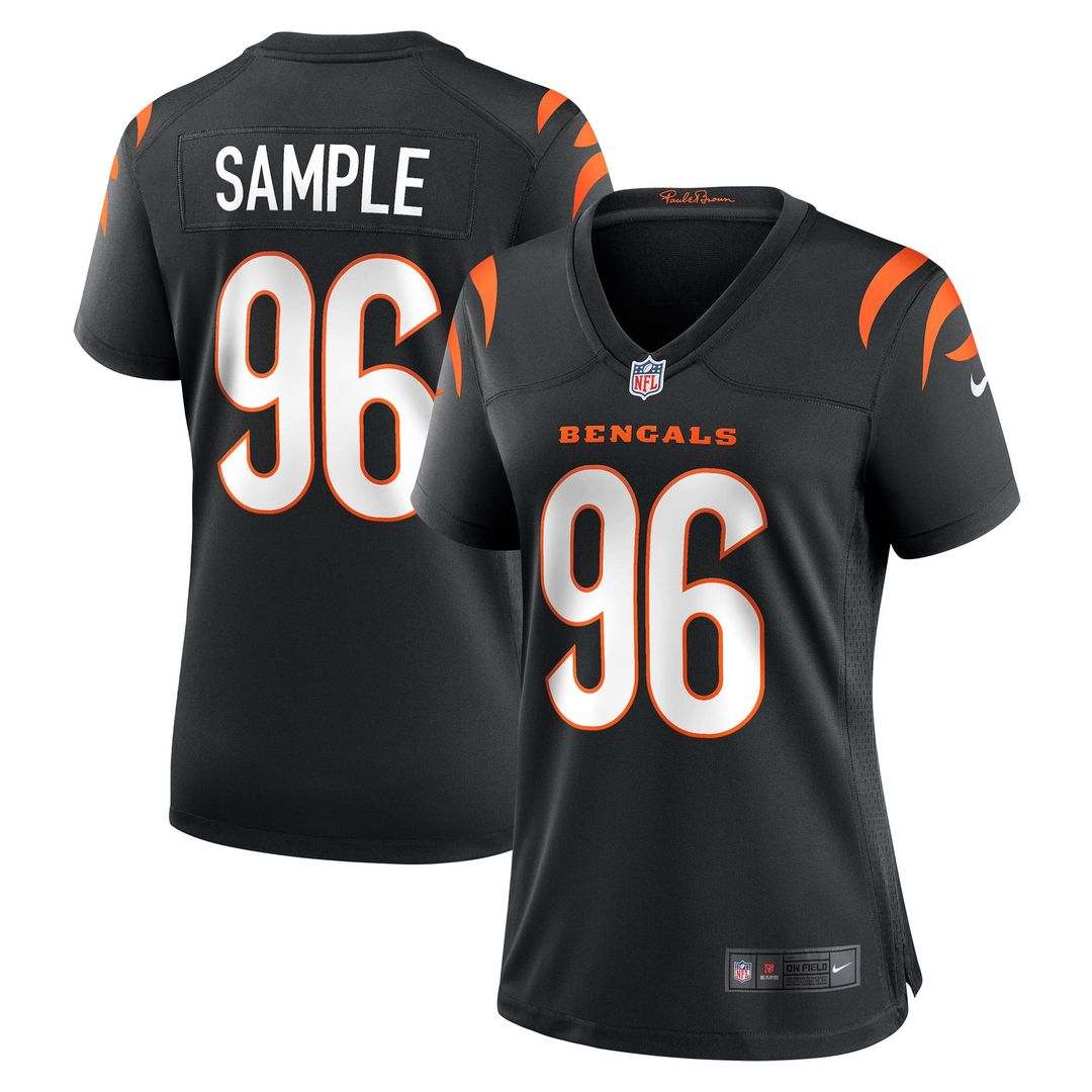 Women's Nike Cincinnati Bengals Cam Sample Black Game NFL Jersey