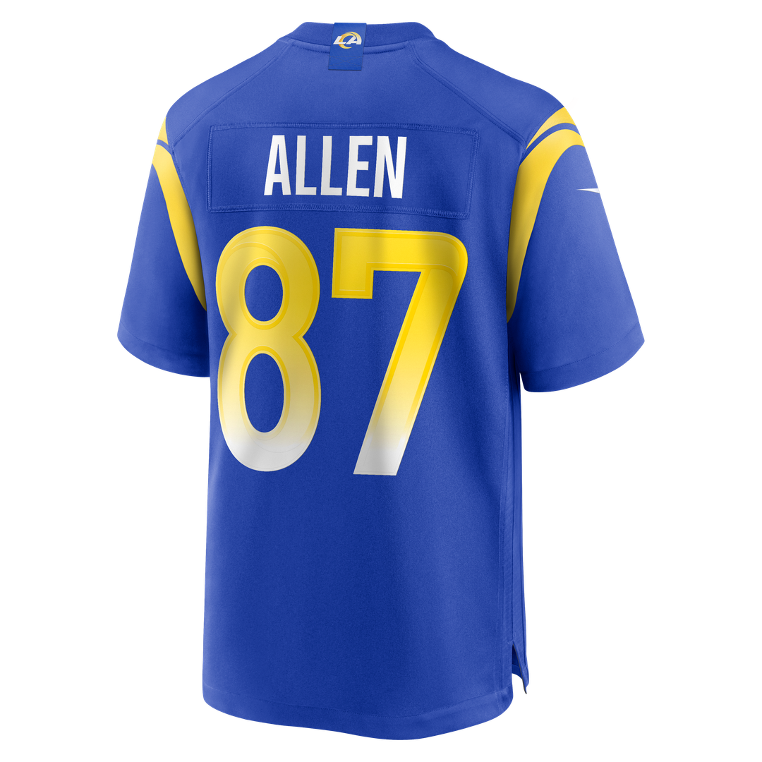 Men's Nike Los Angeles Rams Davis Allen Royal Home Game NFL Jersey