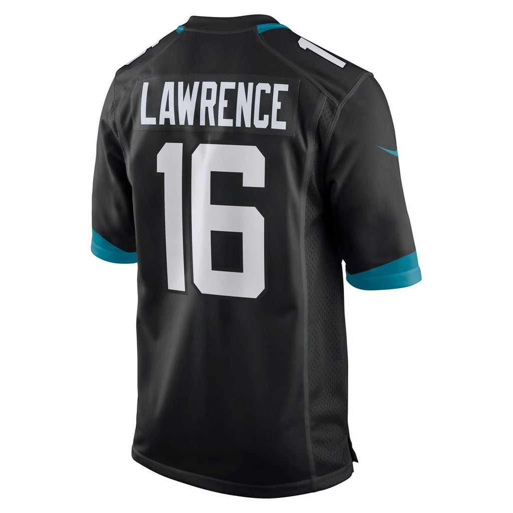Men's Nike Jacksonville Jaguars Trevor Lawrence Black Alternate Game NFL Jersey