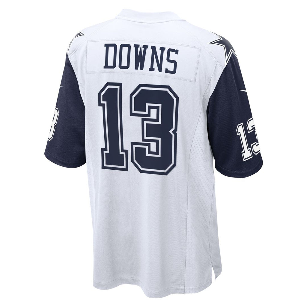 Men's Nike Dallas Cowboys Caleb Downs White Game Jersey Game NFL Jersey