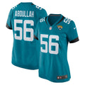 Women's Nike Jacksonville Jaguars Yasir Abdullah Teal Team Game NFL Jersey
