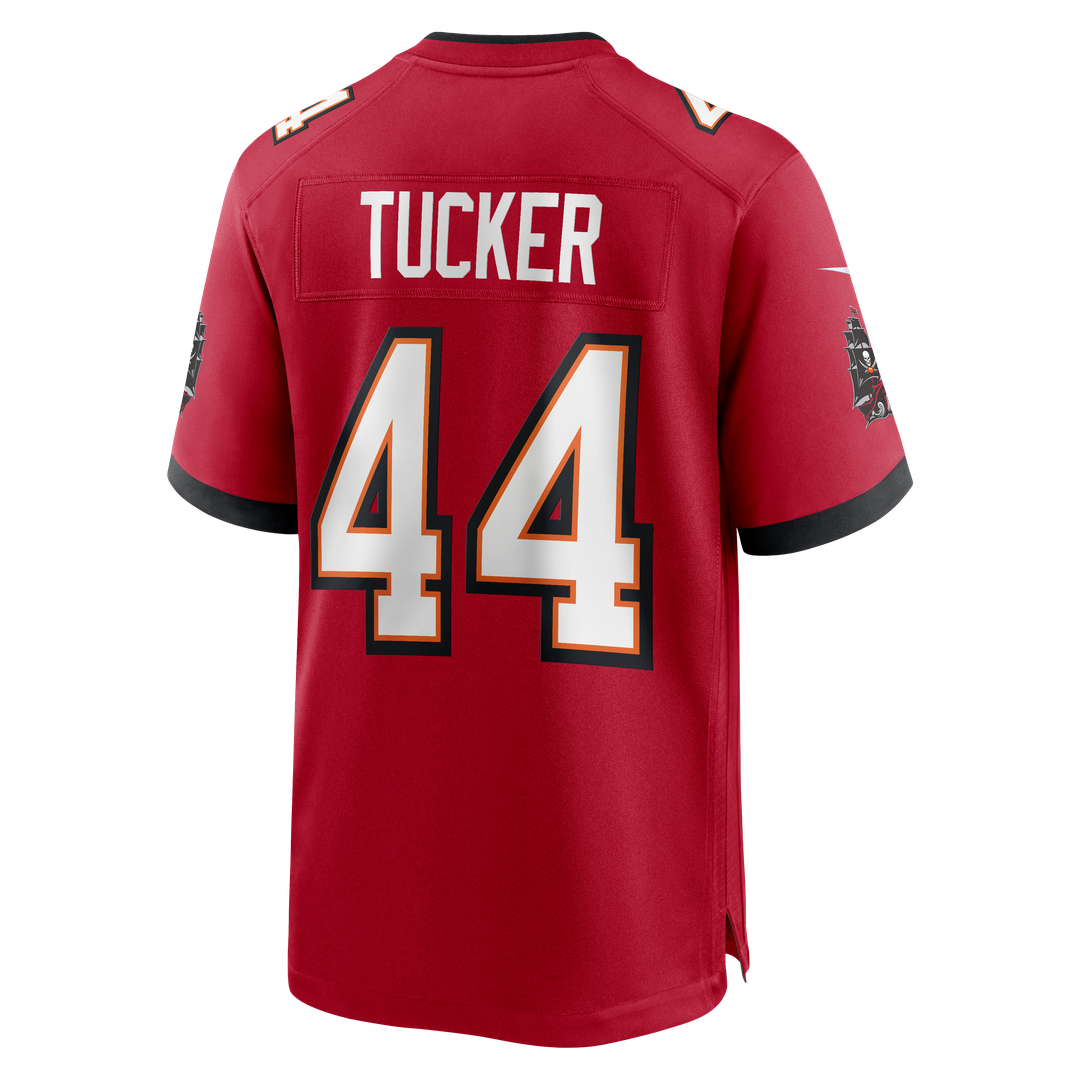 Men's Nike Tampa Bay Buccaneers Sean Tucker Red Game NFL Jersey